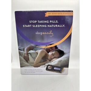 Sleep Easily Sound Therapy Device Training Aid System New Sealed!